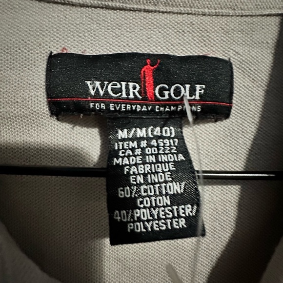 Weir golf button up polo ๐ - Picture 4 of 5